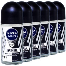 Nivea Men Invisible for Black & White Roll On 50 ml
