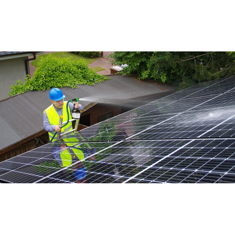 Solar Shine Glass Solar Panel Wash, Cleaner & Protectant -