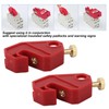 2 Pcs Circuit Breaker Lockout Device Bright Color Nylon Insulated