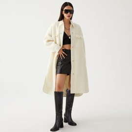 MIRAAZZURRA Square Toe Boots Black Knee High for Women Chunky Heel for Party Dress Tall Boots Size 8.5