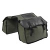 Multifunction Large Capacity Canvas Saddle Bag Bike Pannier Bag for