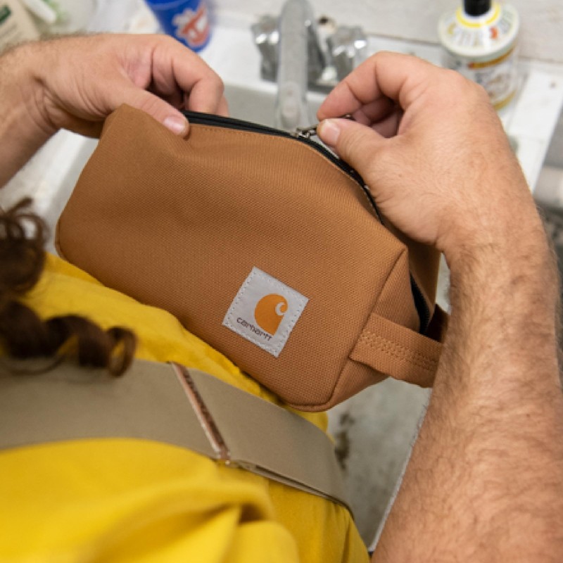 Carhartt Durable Organizer, Pack Essentials W/The PFAS Free Toiletry Bag
