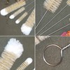 NewFerU Stainless Steel Soda Bottle Cleaning Brush Set in Natural