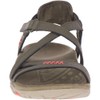 Merrell Women's Sandspur Rose Leather Sandal, Olive, 10 M