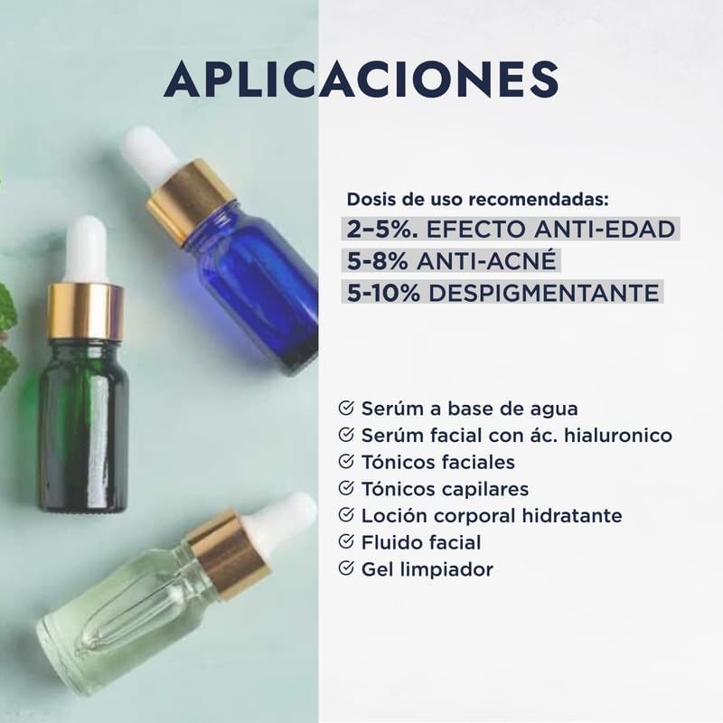 Hebbe - Niacinamida Pura para Rejuvenecimiento y Cuidado de la