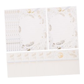 DOITOOL 1set Vintage Envelope Letter Papers Set for Wedding Party Supplies Greeting Cards