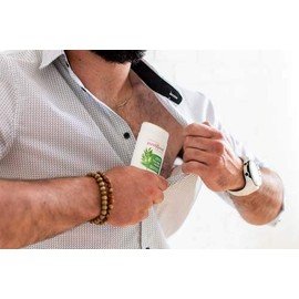 Purelygreat Natural Deodorant Stick - Tea Tree - EWG Verified™ - Vegan, Cruelty Free - No Aluminum, No Parabens - Essential Oils