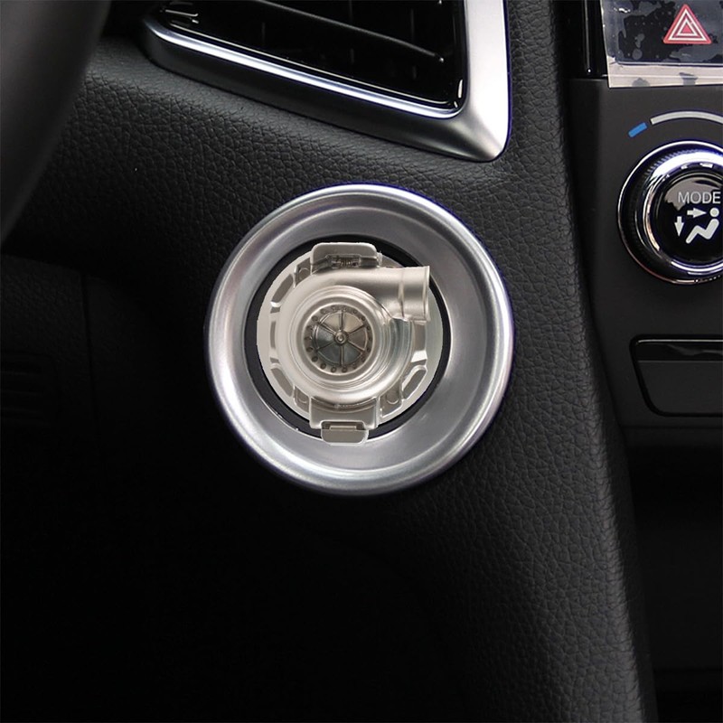 Adunsiaoto Decorative Protective Cover for Car Start Button, Car Ignition