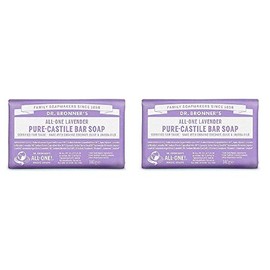 Magic Soap Bar, Lavender, Solid Soap, 4.9 oz (140 g) x 2 Pieces (Regular Import)