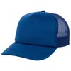Lid Blank Basic Foam Trucker Gorra ajustable Snapback, verde azulado,