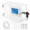 SUTINE Thermostat Lock Box, Thermostat Cover with Lock for Smart