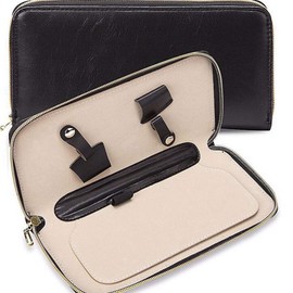 Mobestech Bolsa para tijeras de salón de peluquería, organizador de herramientas para peluquería (puede contener 4 tijeras)