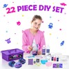 (Galaxy) - Original Stationery Mini Galaxy Slime Kit with Glow