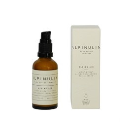 ALPINULIN Alpine Air Face Cream 50 ml Vegan - Natural Face Care Against Dry Skin, Quick Absorbent, Alpine Active Ingredient Complex with Edelweiss Extract