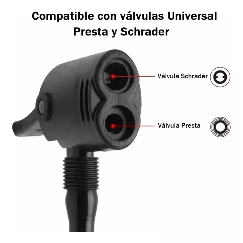 PUNKZZ Bomba De Pie Para Bicicleta