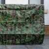 Waterproof camouflage tarpaulin/ground cover sheet/army basha tarp (1.5m x2.4m)