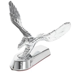 PACKOVE 1pc Decorate Metal Signs Car Flag Car Hood Car Ornament Sticker Hood Badge 3D Decorations Motorcycle