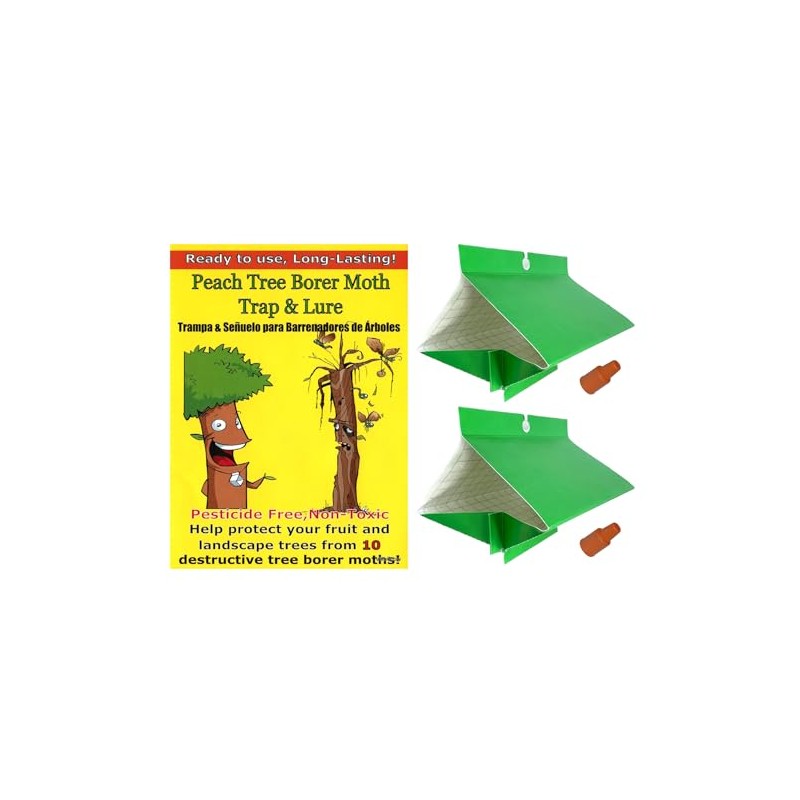 Peach Tree Borer & Clearwing Moth Trap (2 Pack, 8