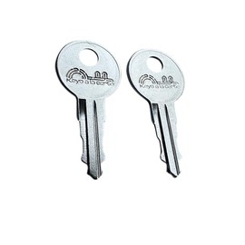 Replacement Keys to Fit Your Retrax Tonneau Bed Cover Cut Using Your Selected Key Code from R600-R611 by Keys al a Carte.(R606)