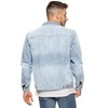 Ze ENZO Mens Denim Jacket Western Classic Style Trucker Vintage