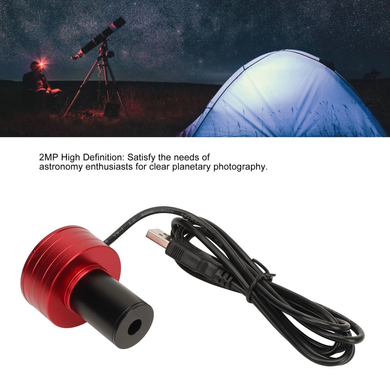 Electronic Eyepiece 2 Million Pixel Digital Telescope Eyepiece USB Port