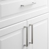 homdiy 30 Pack 4 Inch Brushed Nickel Cabinet Pulls Square