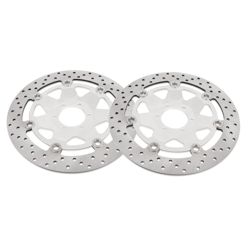 Worldmotop 2 Piece Front Brake Disc Rotors Replacement for Honda