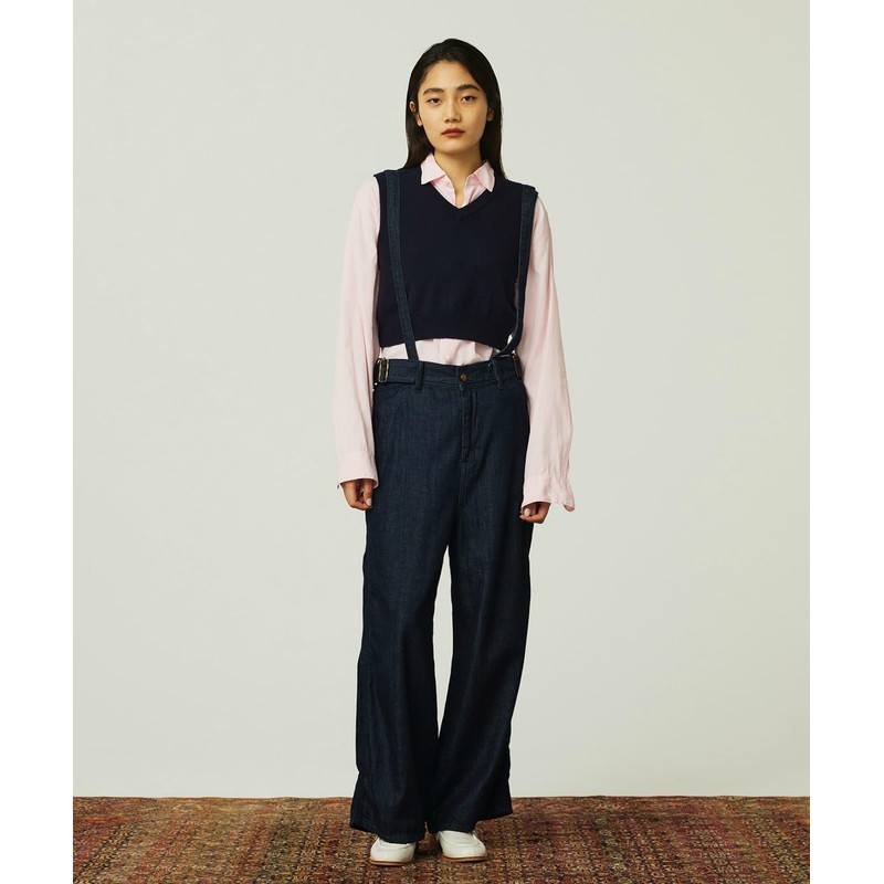 Lee Women's Suspenders Denim Pants, OW