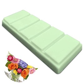 Medium Wax MELT BAR - Snap Tart Handcrafted Soy Wax Vegan Long Lasting Highly Scented Handmade Wax Melts (Spring Bouquet)