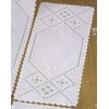 Permin Hardanger Table Runner Embroidery Kit Hardanger with Roses