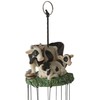 StealStreet SS-G-41928, Round Top Cow Hanging Garden Porch Decoration Decor