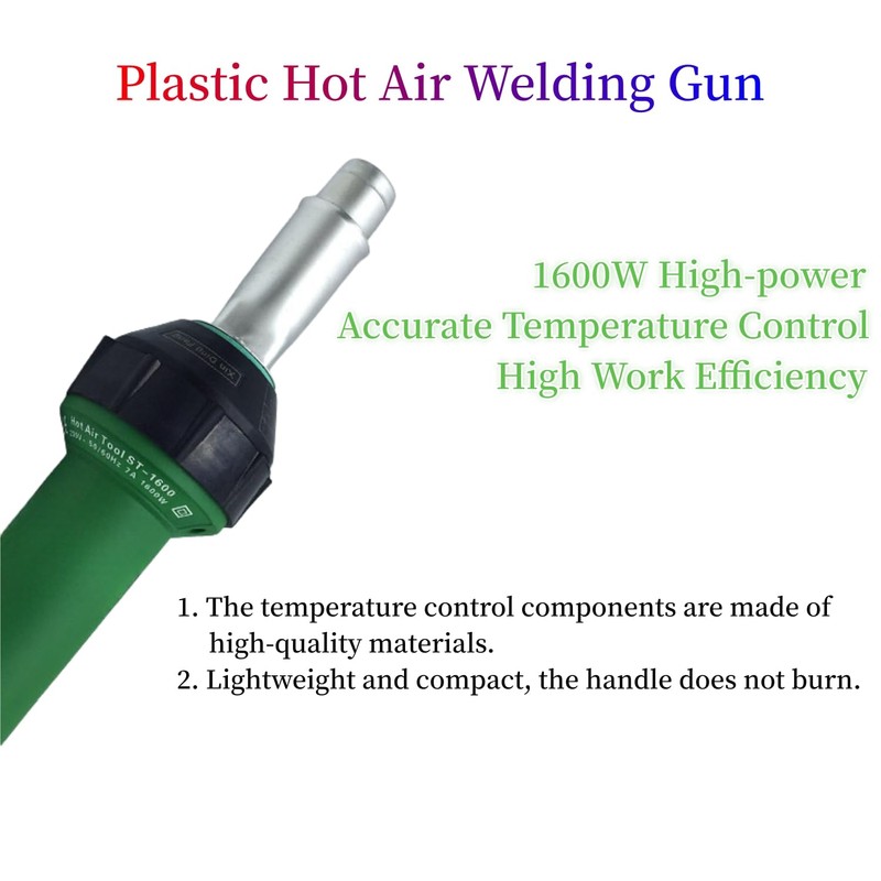 110V Hot Air Gun Welding Torch 1600W Heat Gun Plastic
