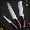 KEEMAKE Kitchen Knife Sets, 3 Pieces Professional Chef Knife Set