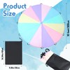 1 Pcs Kids Play Parachute 10 ft Rainbow Pastel Parachute