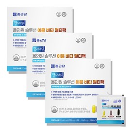 Chong Kun Dang Healthy Amin All-in-One Solution Immune Vita Multipack 3140mg x 30 packs, 3 boxes H / 종근당 헬시아민 올인원 솔루션 이뮨 비타 멀티팩 3140mg x 30포 3박스 H