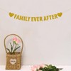 Family Ever After Banner, Happy Adoption Day Party Supplies, The