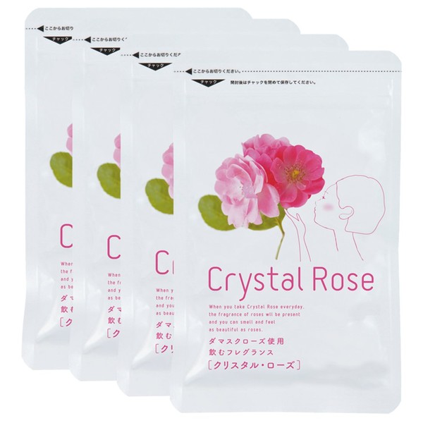 Smiling Crystal Rose 60 Tablets x 4 Bags Set