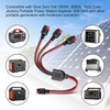 PAEKQ Anderson Y Splitter Cable Solar Panel Connector 1 to