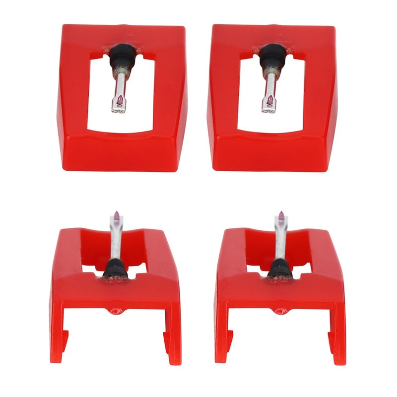 Milltrip Record Player Needle, 4Pcs Record Needle Replacement, Turntable Needle