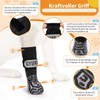 Double-Sided Non-Slip Dog Socks with Adjustable Strap Traction Control for