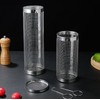 2 PCS Rolling Grill Baskets, 304 Stainless Steel Rolling Grilling