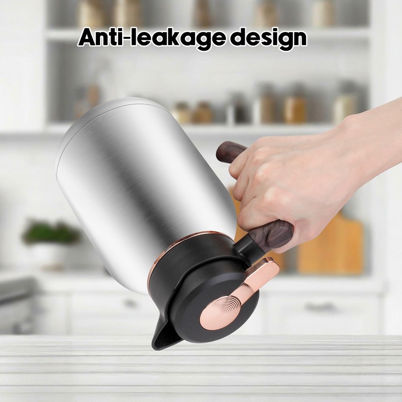 54oz Coffee Carafes for Keeping Hot, Stainless Steel Insulated Thermal