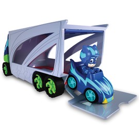 PJ MASKS PJMA8000 Kids' Action Figure Playsets, Blue, Green, Grey