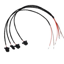 YananAC Entry Lighting Door Light Wiring Harness Door Warning Light Welcome Light Plug Cable for Passat B6 CC Golf Sciroco Sharan Toureg Tigan Touan Phaeton Cayenne Alhambra Superb 3AD947411
