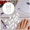 Baluue Diy Fake Nails 100pcs Practice False Nails Realistic Shape