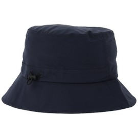 Coq Sportif QGCXJC70 Women's Rain Hat, Bucket Hat, Waterproof, Stretchy, Waterproof, Breathable, Lightweight, Rainy Weather, Golf,, NV00 (navy)