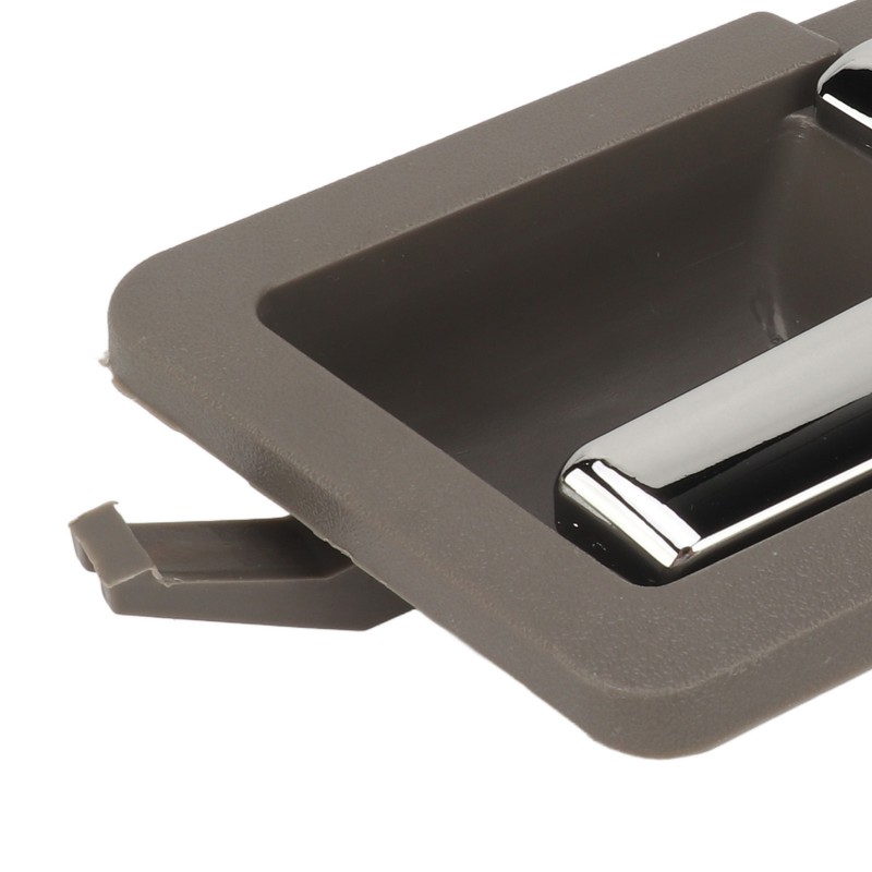 Auto Interior Door Handle Gray Base Plated Inside Pull Door