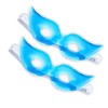 FOMIYES 2Pcs Cooling Gel Ice Eye Mask Comfortable Patch for