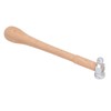 Mini Hammer High Carbon Steel Round Head Ergonomic Wooden Handle