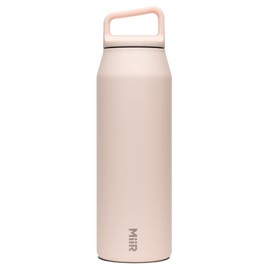 MiiR Wide Mouth Water Bottle - 32oz Insulated Water Bottle in Stainless Steel with Double Wall Vacuum Insulation, Leakproof Design, Keeps Drinks Hot or Cold